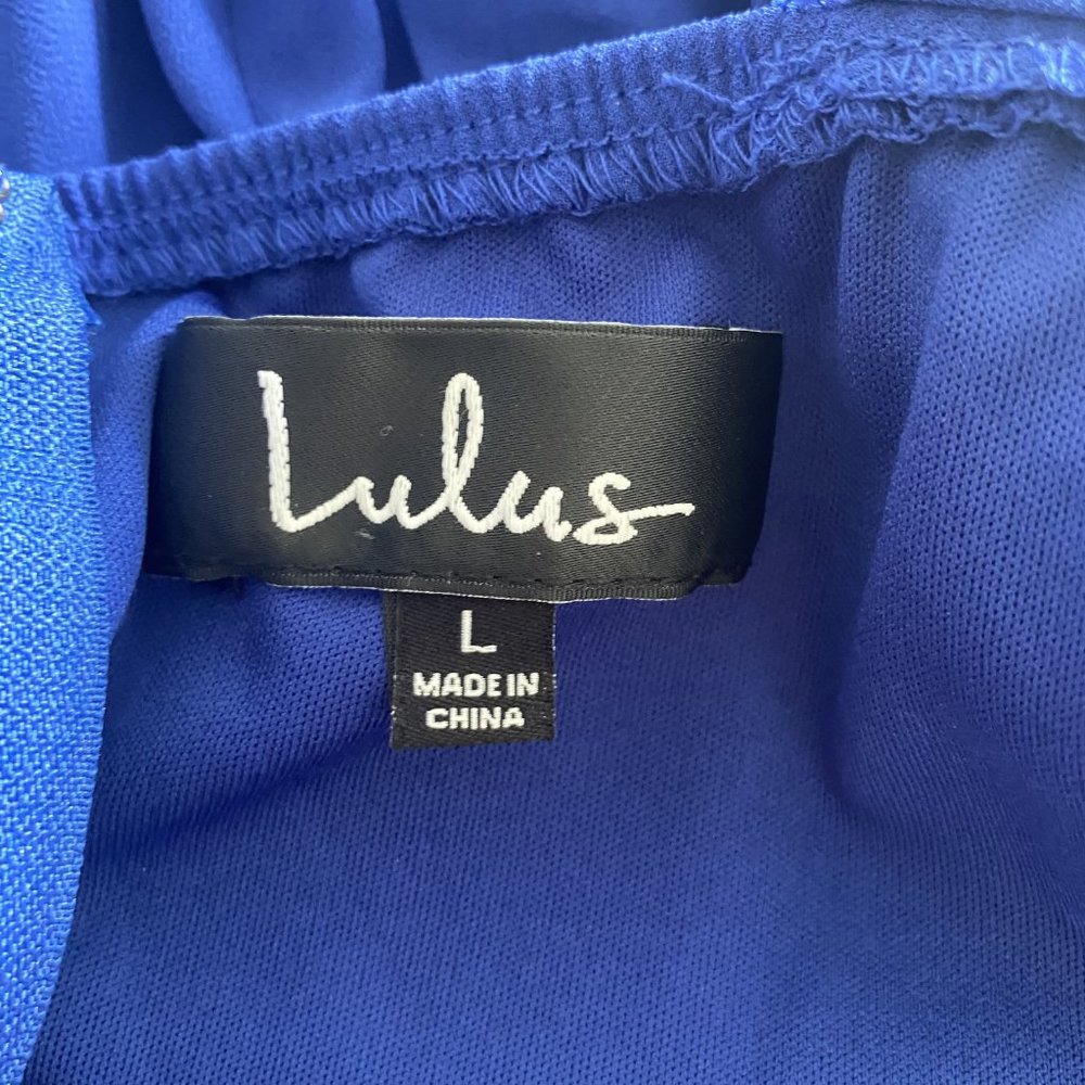 Lulu's Forevermore Royal Blue Skater Dress - Picture 14 of 16